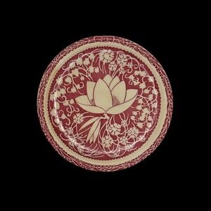 Vernon Kilns Hawaiian Flowers Bread/Butter‎ 6.5" Plate Don Blanding Aloha